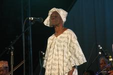 Bi Kidude with Culture Taarab Orchestra